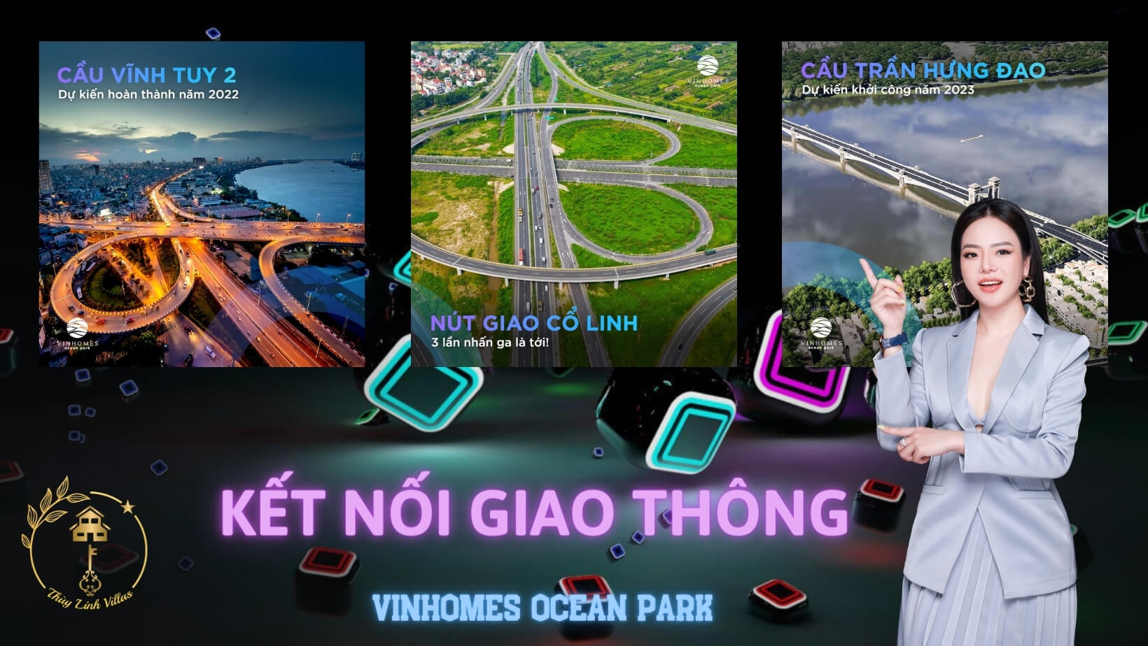 Kết nối giao thông - Thuỳ Linh Villas 0935088888